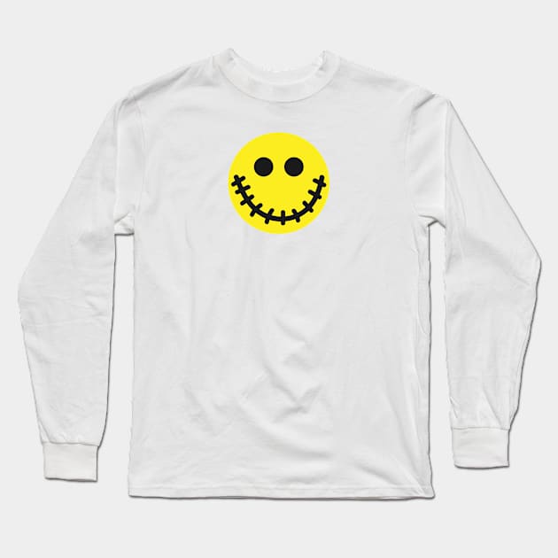 Stitch Face Long Sleeve T-Shirt by PopIcons